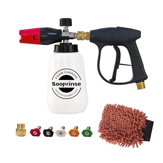 Sooprinse Foam Cannon Kit for Pressure Washers