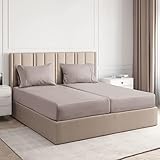 Split King Sheets for Adjustable Beds - Split King Adjustable Bed for Adjustable Mattress - Split...