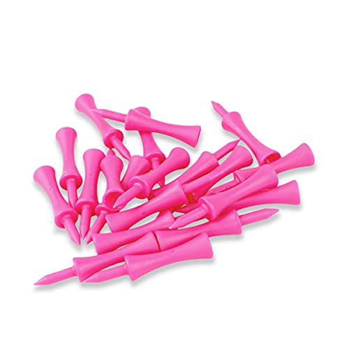 Zivisk-tee-de-Golf-Plastico-100-Piezas-Rosa-57mm