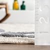nuLOOM Kids Washable Round Alphabet Area Rug, 4' Round, Ivory