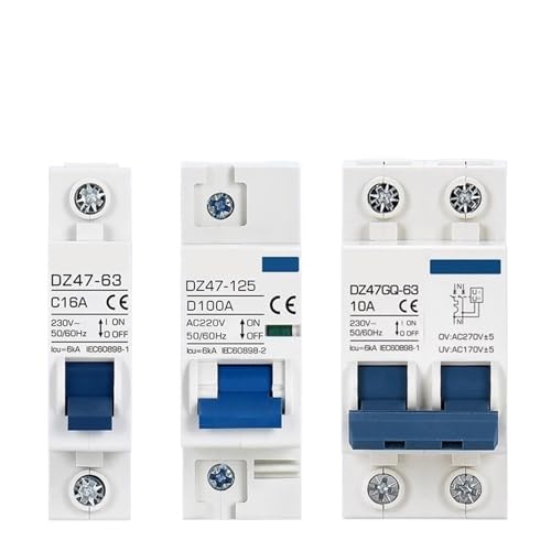 Mini interrupteur pneumatique DZ47-63 pour sécuriser vos moteurs 60 Hz