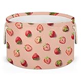 Half a Strawberry-Easter Baskets-Rabbit Buckets GiftsFor Easter Eggs Goodie Candy Party, Easter Gift