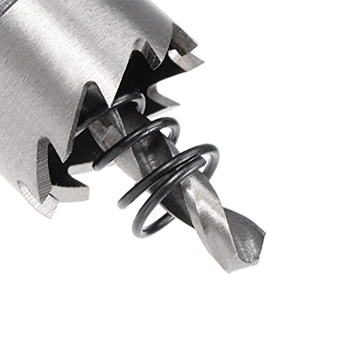 sourcingmap 21mm HSS Drill Bit Hole Saw for Stainless Steel Metal Alloy Wood, 21x13mm - Image 3