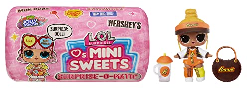 LOL Surprise Loves Mini Sweets Surprise-O-Matic Poupées- 9 Surprises incluant des Accessoires et Une poupée sur Le thème des Bonbons dans Un Emballage de Distributeur Automatique - À partir de 4 Ans