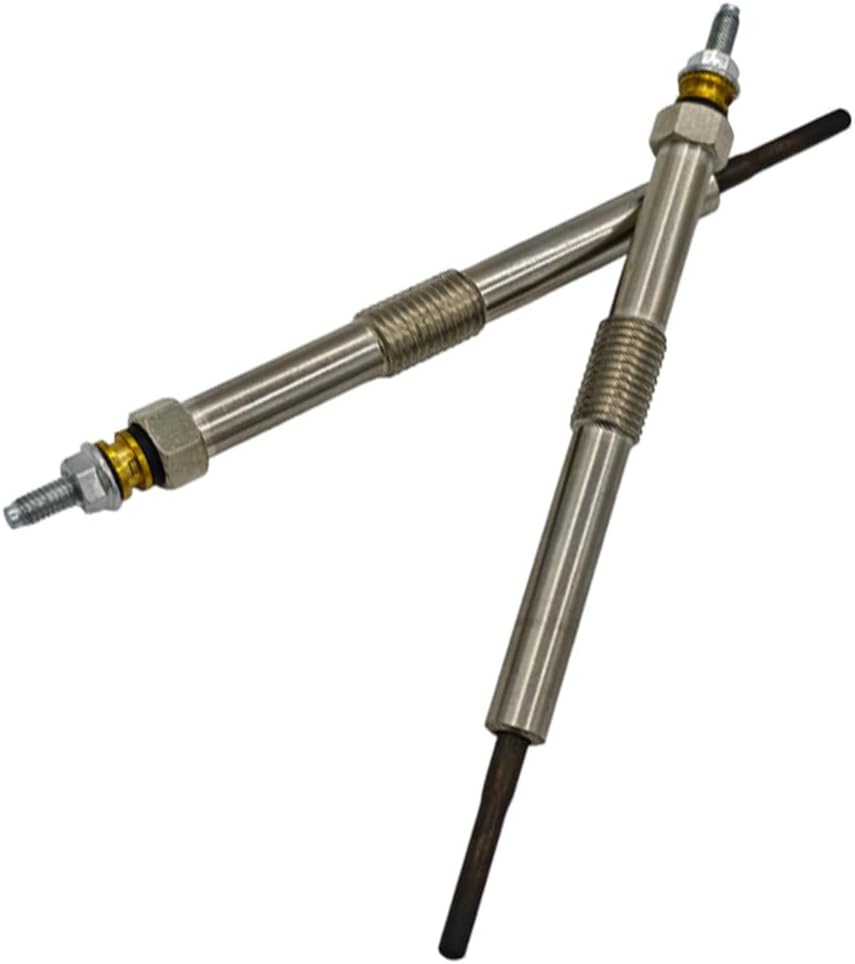 2Pcs Diesel Glow Plugs for 2017-2023 Chevy GMC L5P L5D Duramax 6.6L, Replaces 12690238 12725202 12679959 GP124, Fast Cold Start & Engine Protection