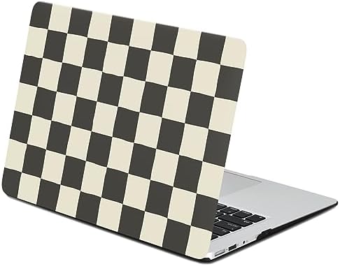 Hard Case Compatible with New Version MacBook Air 15 inch Model A2941 Release 2023 with M2 and Liquid Retina Display, Hard Plastic Laptop Protective Shell and Keyboard Cover Skin, Checkerboard - 2