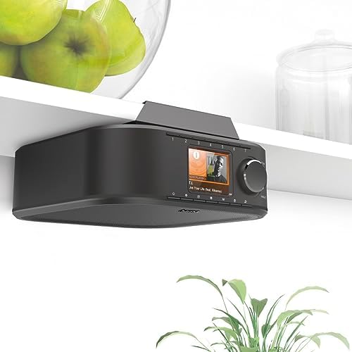 Hama Dir355Bt 54236 Radio Internetowe, Czarny, 21 x 21 x 7.3 cm