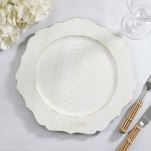 Set de 4 Platos Decorativos Redondos Texturizados 13" miniatura 4
