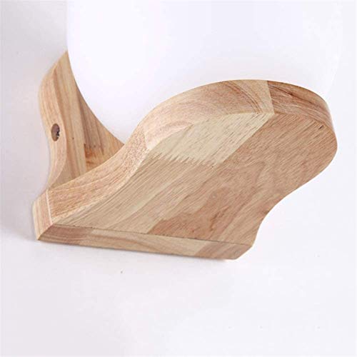 Lámpara de pasillo de madera led para iluminar zonas oscuras de casa 7