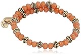 Alex and Ani Bloom Wrap Sunset Rafaelian Gold Bangle Bracelet