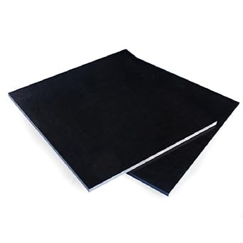 FR4 Black Glassfibre Board Sheet, G10 Fibreglass Plate for 3D Printer Removable Platform, 3240 Epoxy Resin Board 1pc(300 * 300MM*5MM)