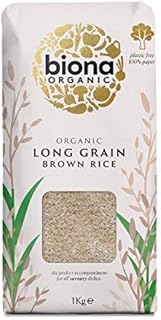 Biona Organic Long Grain Brown Rice, 1 kg