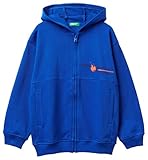 Composition : 100 % coton United Colors of Benetton Giacca C/CAPP M/L 3j68c505g Cardigan, Turquoise, 120 Enfants et Adolescents