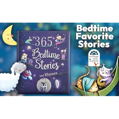 365 Bedtime Stories and Rhymes: Short Bedtime Stories, Nursery Rhymes and Fairy Tales Collections for Children Hardcover Illustrated, September 15, 2018