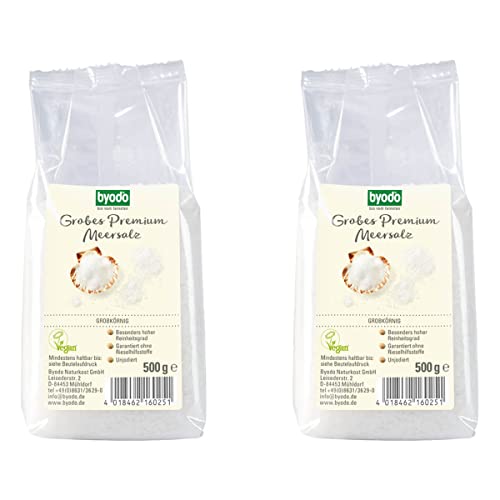 Byodo Sel de mer de qualité supérieure - 500 g (2 x 500 g) Cover