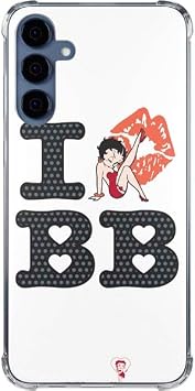 Skinit Clear Phone Case Compatible with Galaxy A35 5G - Officially Licensed Betty Boop I Love BB Design