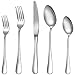 Silverware Set, 20-Pieces Flatware Set Stainless Steel Cutlery Set Service for 4,Include Knife/Fork/Spoon,Mirror Polished