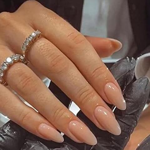 YOSOMK Nude Press on Nails Cover