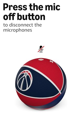 Image of Amazon Echo Dot (newest model) | Officially Licensed NBA Limited-Edition | Washington Wizards