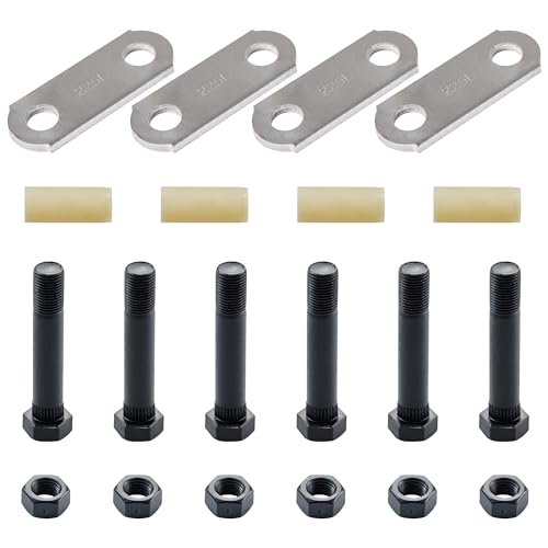 Lonffery Trailer Alex Shackle Kit, 225L Shackle Link Fit for 3,500lb-7,200lb Double Eye Spring by Lonffery - Used condition - US$20.46