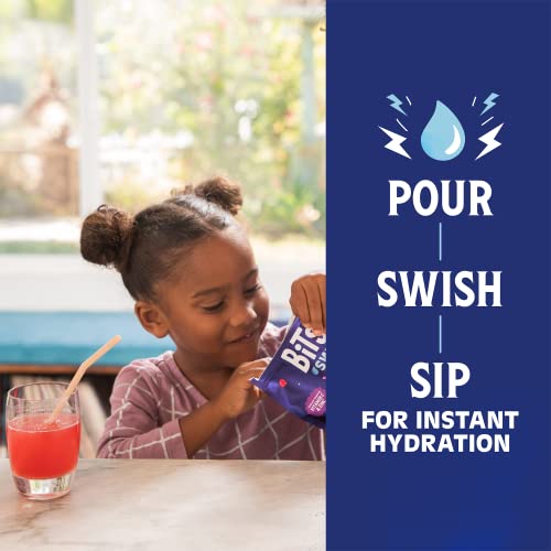 Bitsy's Swish Electrolyte Powder Packets, Hydration Drink Mix With Immunity Boosting Vitamin C, B2, Zinc & Electrolytes, Gluten Free Water Enhancer, Low Sugar, Natural Flavor, Fruit Punch, 36 Sticks #TOP5