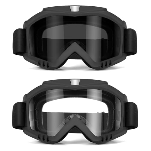 Vameeco 2-Pack ATV Goggles