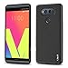 LG V20 Case, J&D [Drop Protection] [Slim Cushion] [Lightweight Bumper] Shock Resistant Protective TPU Slim Case for LG V20 - Black