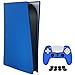 Produktbild Aosai PS5 Silikon Skin Cover für Konsole, staubdicht, Anti-Kratzer Anti-Fall Protector Case für Sony Playstation 5 Disk Version/Digital Edition Konsole (Digital Edition, Blau)