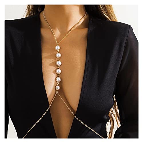 Sexy Geometric Bra Chain Ladies Simple Gold Bikini Chain Belt Body Jewelry Party3