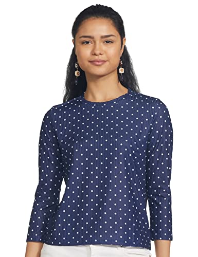 Image of Parx Women's Solid Slim Fit Top