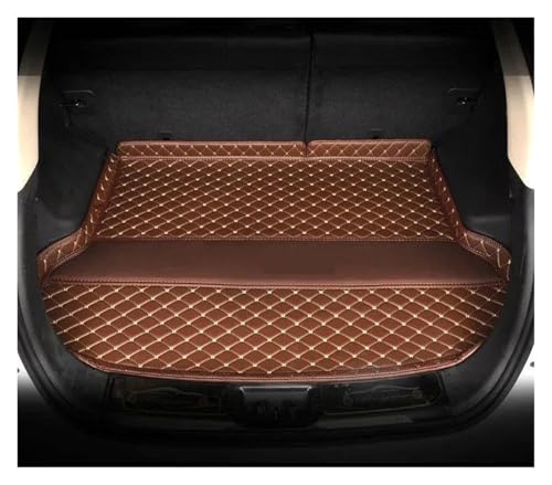 Tapis Coffre pour Volvo XC90 5 Places 2010-2023 Plateau Bagages Café