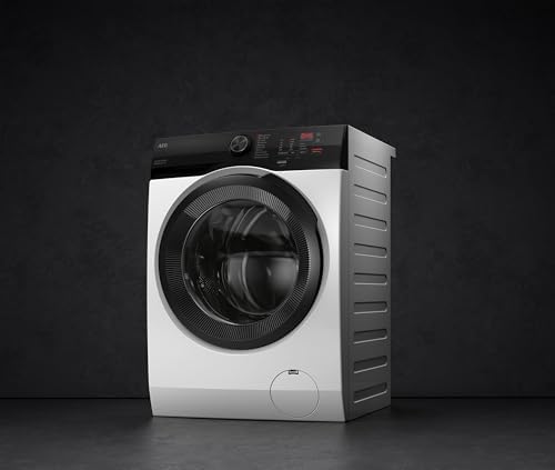 AEG AI Waschmaschine, 8 kg, Serie 6000 MaxWash - KI Waschassistent Volle Ladung in 45Min bei 30°C Sauber & Effizient, A, Hygiene-Programm mit Dampf, Nachlegefunktion, Aquastopp, 1400 U/min, LR6AMZ48FL