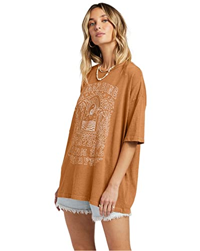 Billabong Women's Short Sleeve Graphic T-Shirt, Summer Spice Shine For You, Medium #TOP1
