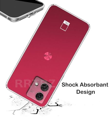 Image of Soft Silicone TPU Back Cover Compatible with Motorola G84 5G / Motorola Moto G84