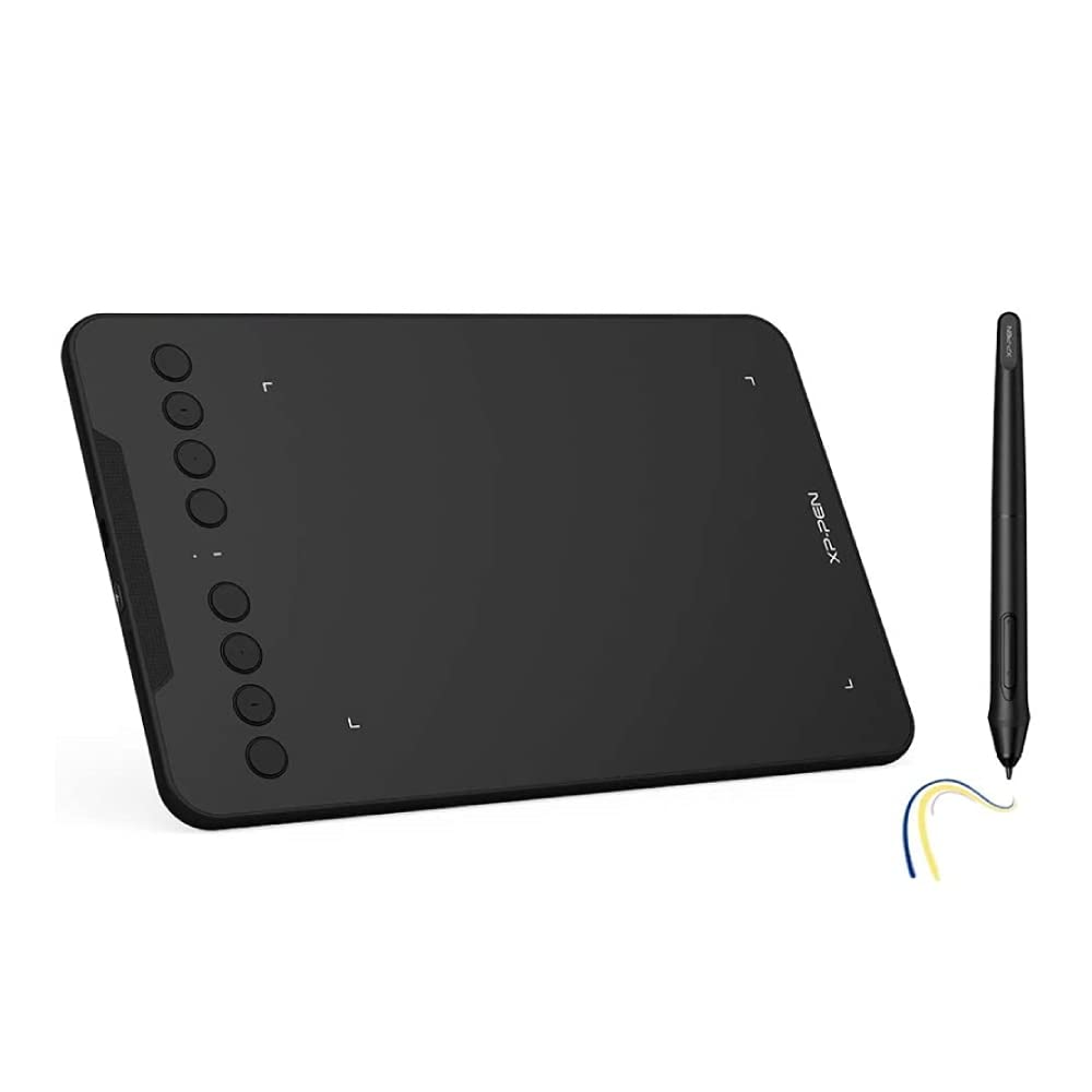 Amazon.in Buy Graphics Tablet Deco Mini 7W Wireless Drawing Tablets XP