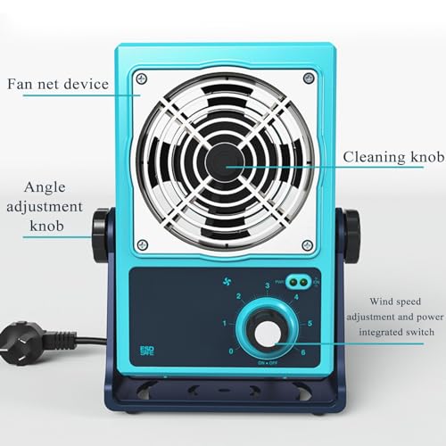 Ionizador de aire ajustable con bajo ruido miniatura 4