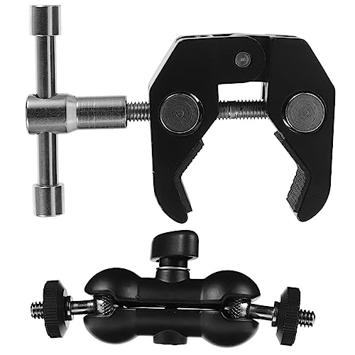 BESPORTBLE Mic Stand Accessory Kit 2pcs Microphone Crab Clamps Desk Clamp Holder for Adjustable Microphone