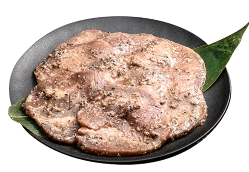 塩麹 牛タン 300g 厚切り 6mm 焼肉 焼き肉 BBQ キャンプ 味付き 冷凍焼肉 牛たん スライス 冷凍 牛肉 群馬県 富岡市 職人味付け F21E-130