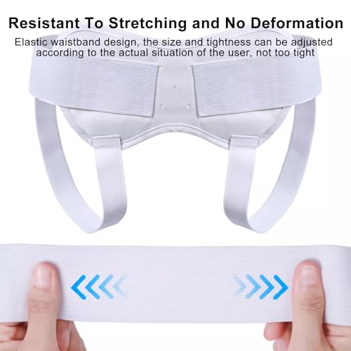 2 Pcs Faja Médica para Hernia, Soporte Ajustable, Pequeña miniatura 7