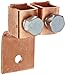Morris Products 90534 Double Offset Mechanical Connector, Copper, 600A Rating, 1/0 - 350mcm Wire Range