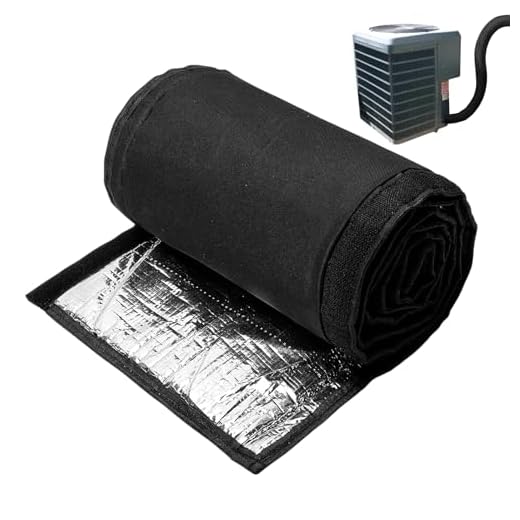 Aislamiento para Tuberías de Aire Acondicionado Exterior - 3 Capas de Aislamiento para Tuberías de Aire Acondicionado,Funda Protectora Aislada para AC Split para Sistemas de Bomba de Calor