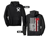 City Of Colorado Springs Fire Department Colorado Fireman Pullover Hoodie