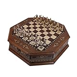 Intelligente Erleuchtung: Nicht nur geeignet für Erwachsene, die Spaß spielen, dieses Schach-Set könnte ein nützliches Werkzeug sein, um Ihre Kinder zu erleuchten und ihre Intelligenz zu stimulieren. Schach lernen ist nicht mehr langweilig, sondern mit Freude und Interesse. Perfekt für Anfänger und diejenigen, die sich mit elektronischen Geräten verwöhnen