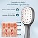 Red & Near Infrared Light Therapy Wand with Stand – Handheld Dual-Wavelength 4×808nm & 34×650nm, Rechargeable Cold Red Light Therapy Device for Home Wellness and Pet Use