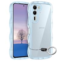 Amazon.co.jp: OPPO Reno5 A ケース クリア ウェーブ TPU波状の