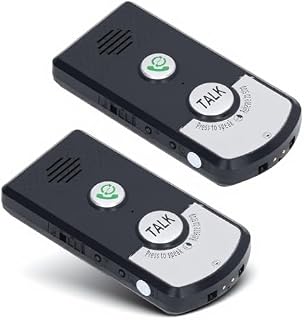 Luqeeg 2 Way Voice Intercom, Super Long Range Intercomunicador, Home Security Easy Install, Waterproof Indoor Outdoor Inte Price In India
