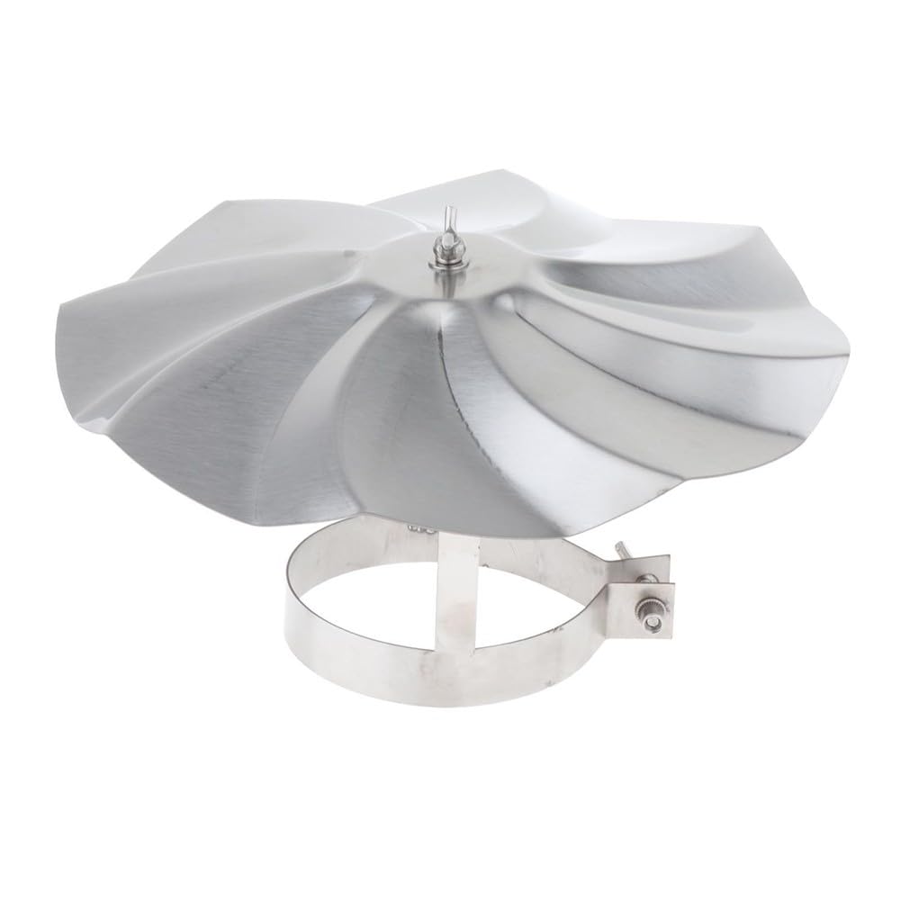 KGLHJDY Stainless Steel Chimney Rain Cap 6cm Diameter Flue Pipe, Roof Vent and Stove Pipe Cover with Installation