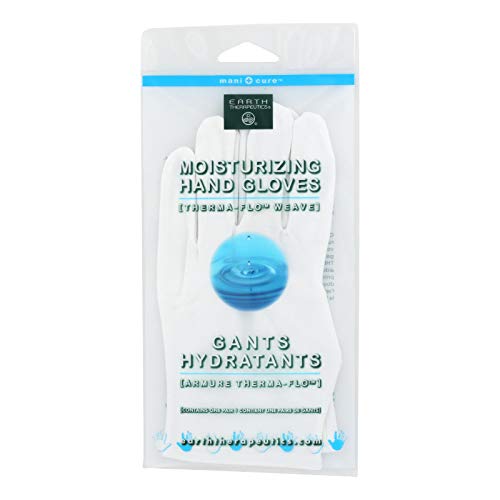 Earth Therapeutics Hand Gloves, Moisturizing, 1 pair (Pack of 2)