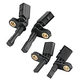 RUIANOMG ABS Wheel Speed Sensor 4PCS Replacement for VW Jetta Golf Passat Beetle Bora Eos Rabbit 2005-2018, Replace ALS467 WHT003856 WHT003857