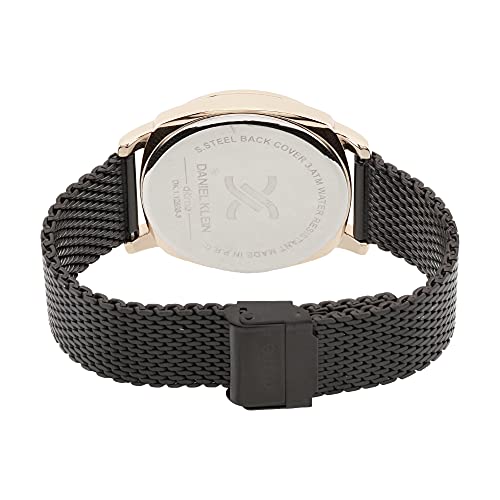 DANIEL KLEIN Store Daniel Klein DK.1.12888-3 Black Dial Men's Watch - Image 5